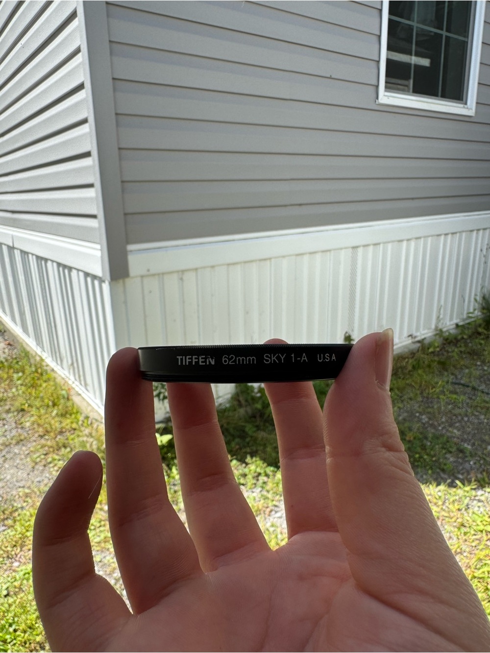 Tiffen 62mm SKY 1-A Camera Filter with case